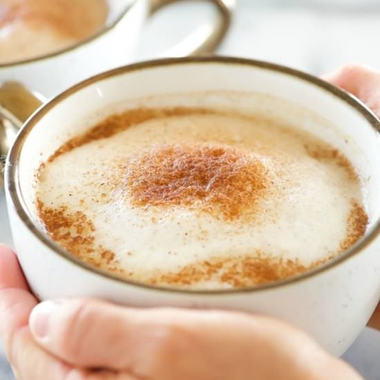 Homemade Cinnamon Dolce Latte - Recipe photo by withsaltandwit