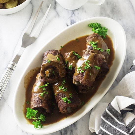 Braised beef rolls - Recipe photo by Savorthebest