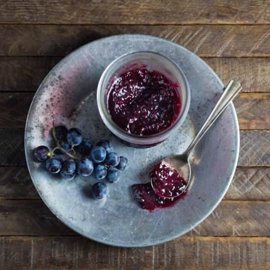Concord Grape Jelly - Recipe photo by NerdsWithKnives-Emily