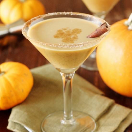 Pumpkin Spice Martini - Recipe photo by thekitchenismyplayground