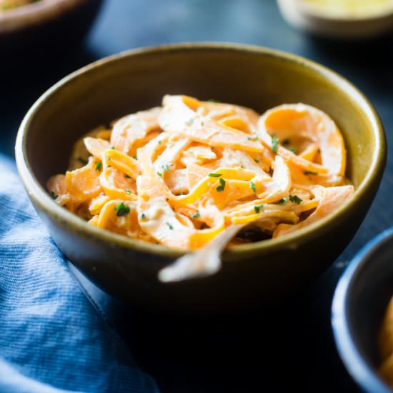 Vegan Butternut Squash Mac & Cheese - Recipe photo by foodfaithfitness