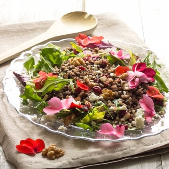 Nutty Barley and Lentils Salad - Recipe photo by themisstools