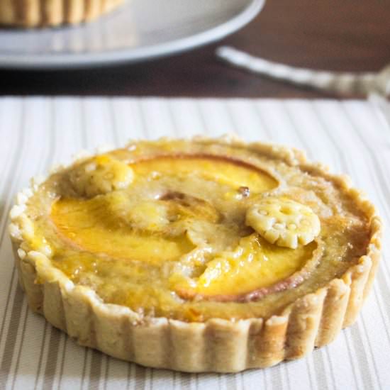 Peach Tartlets - Recipe photo by JayofBaking
