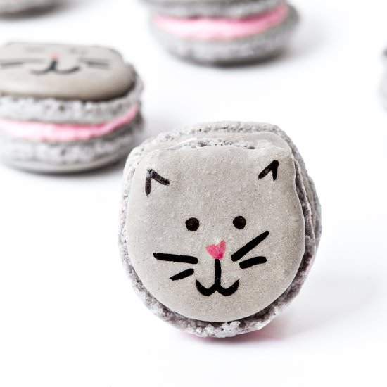 Kitty Cat Macarons - Recipe photo by lindsayn8