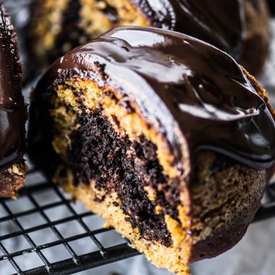 Marbled Pumpkin Bundt Cake - Recipe photo by theviewfromgreatisland