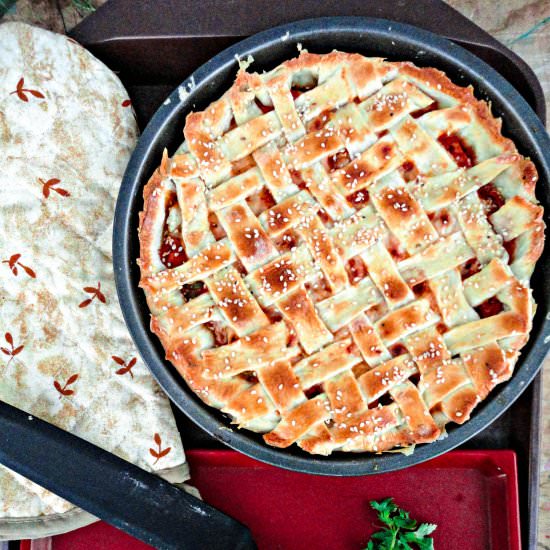Stuffed Italian Pirazo Pie - Recipe photo by spatulainmypocket