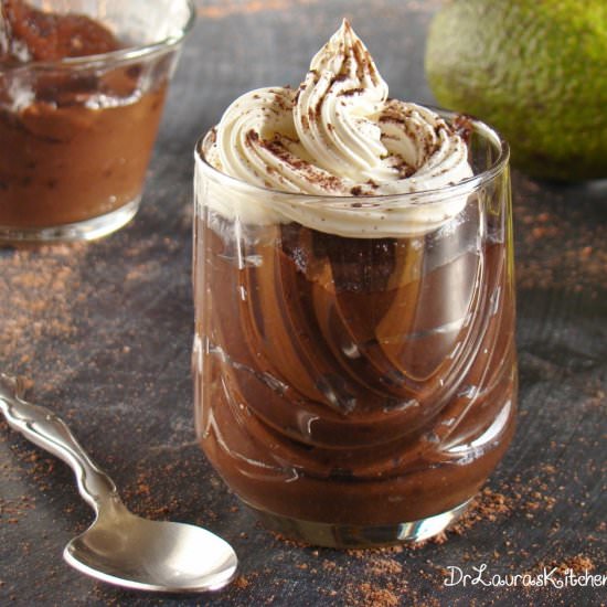 Chocolate Avocado Mousse - Recipe photo by Dr Lauras Kitchen