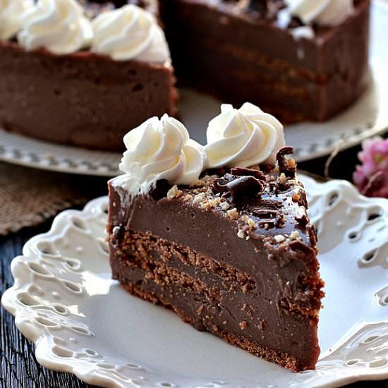 Chocolate Caramel cake - Recipe photo by Aliki_cy