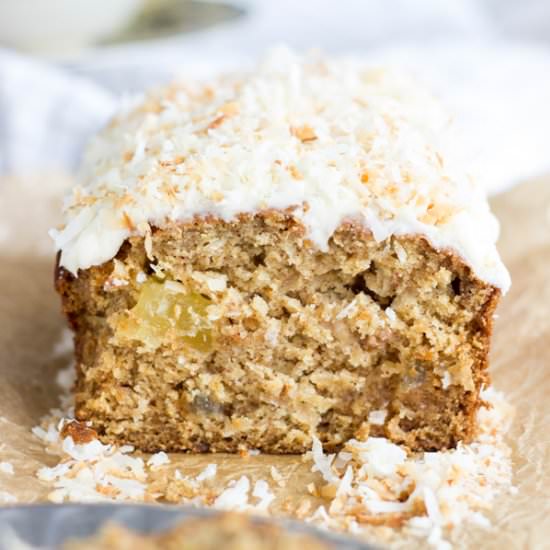 Tropical Sweet Potato Bread - Recipe photo by thegoldlininggirl