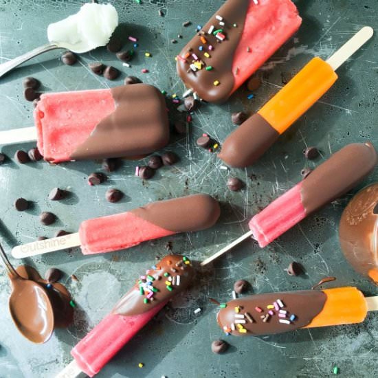 Homemade Chocolate Shell - Recipe photo by LifesLittleSweets