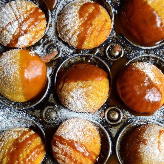 Pumpkin madeleines - Recipe photo by Bibbyskitchenat36
