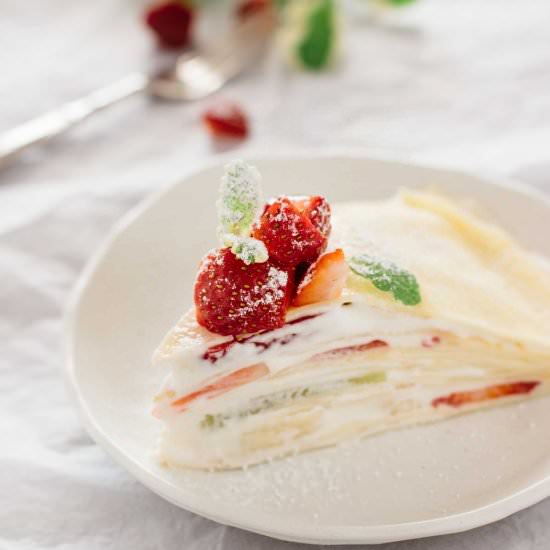 Mille Crepe - Recipe photo by Chopstick Chronicles