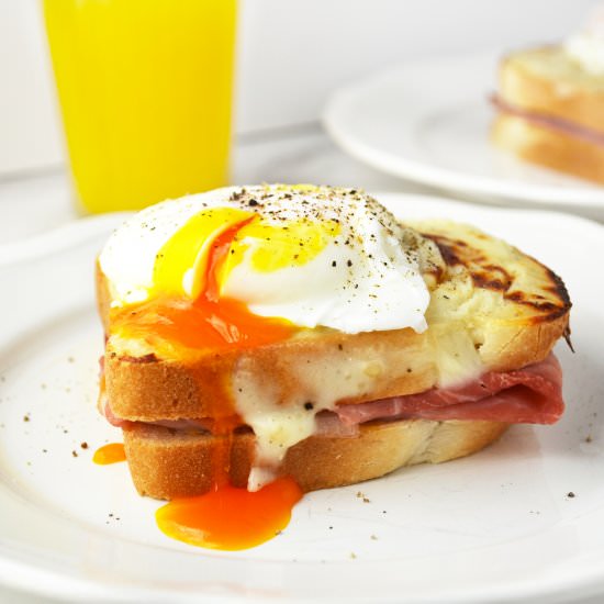 Croque Madame - Recipe photo by Inside the rustic kitchen