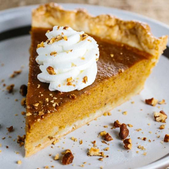 The Best Classic Pumpkin Pie Recipe - Recipe photo by Jessica Gavin