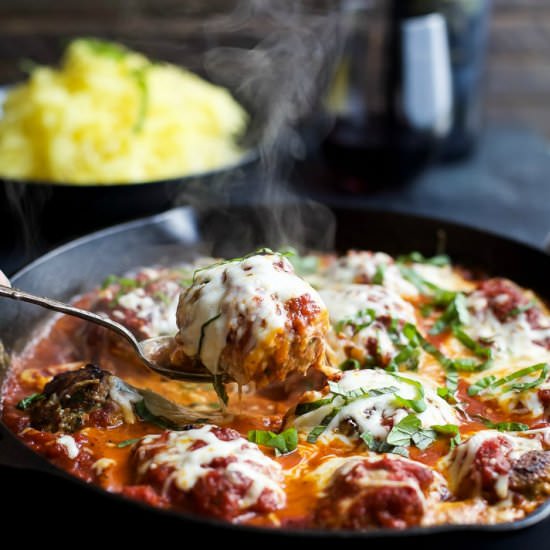 Cheesy Baked Turkey Meatballs - Recipe photo by joyfulhealthyeats