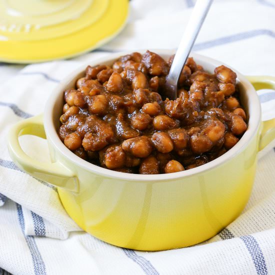 Small Batch Stovetop Baked Beans - Recipe photo by chelseashealthykitchen