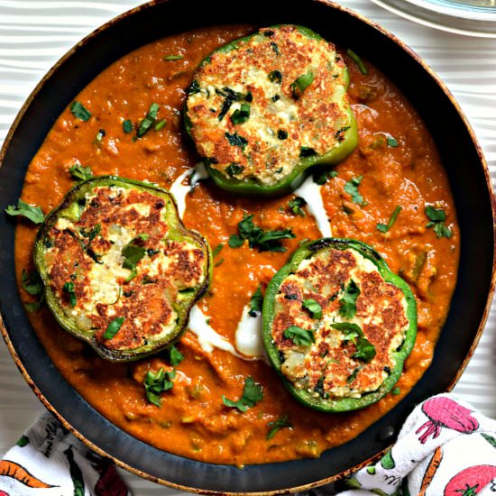 Chilly Paneer Tomato Capsicum Gravy - Recipe photo by Cookilicious