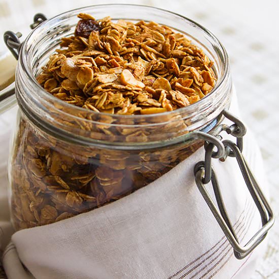 Pumpkin Pie Spice Granola - Recipe photo by MunatyCooking