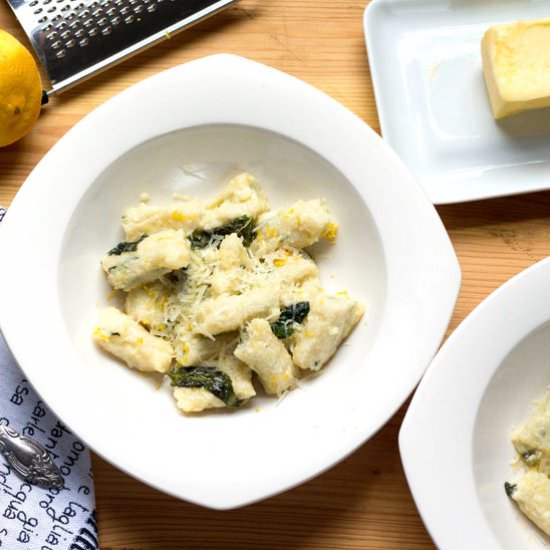 Basil Ricotta Gnudi - Recipe photo by sugarlovespices