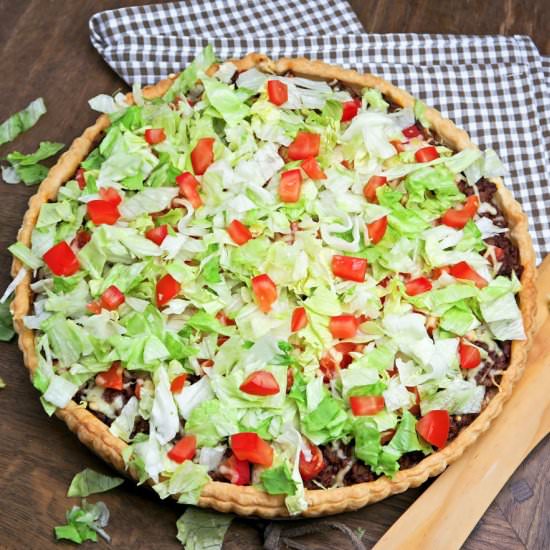 Beef taco pie - Recipe photo by Culinaire bagage