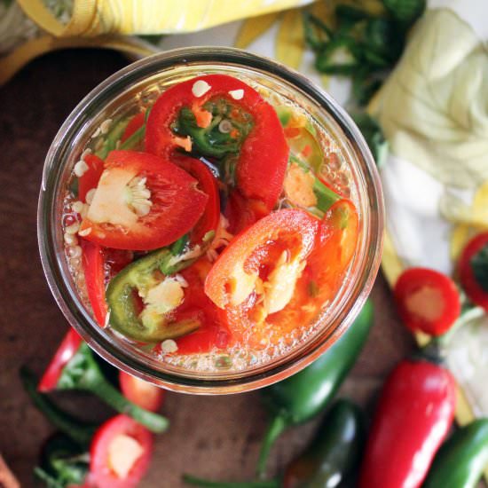 Pickled Jalapenos - Recipe photo by FunnyLoveLindsay