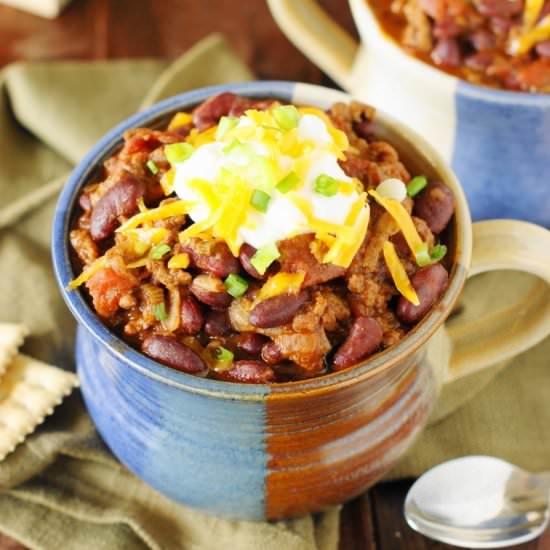 Hearty Chili - Recipe photo by thekitchenismyplayground