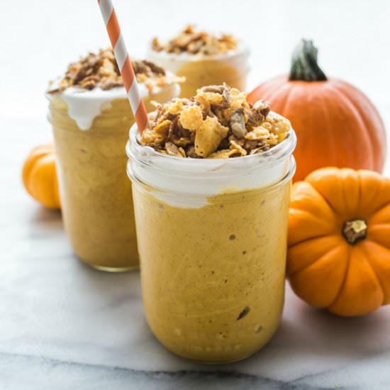 Healthy Pumpkin Pie Smoothie - Recipe photo by YuriElkaim1
