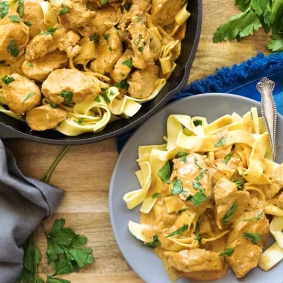 Chicken Paprikash - Recipe photo by thehungrywaitress