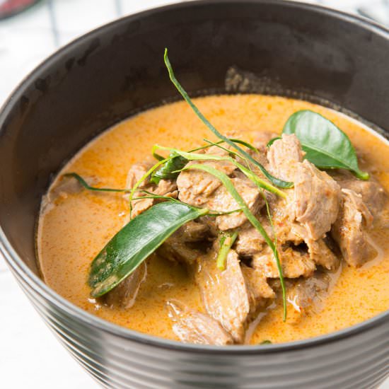 Thai Panang Curry with Beef - Recipe photo by Lokness