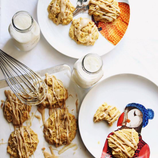 Pumpkin cookies - Recipe photo by thepasticheblog