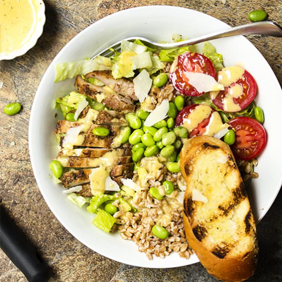 Grilled Chicken Caesar Salad - Recipe photo by justalittlebitofbacon