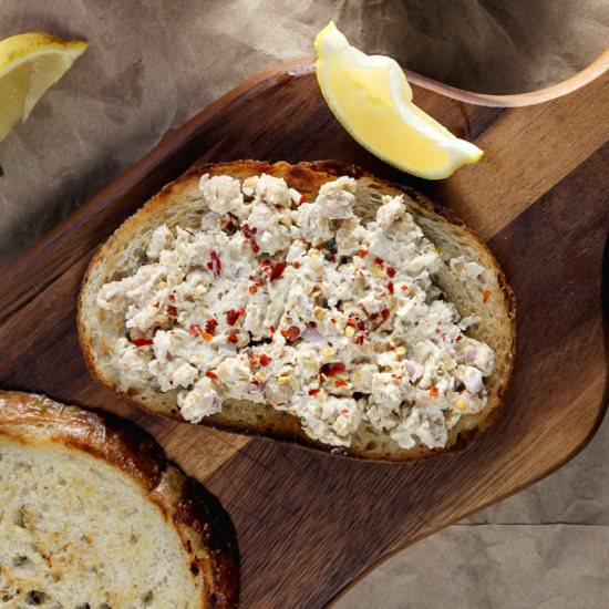 Tahini Chickpea Salad - Recipe photo by healthydelicious
