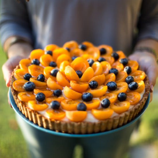 Sweet Labneh & Stone Fruit Tarts - Recipe photo by mattersofthebelly