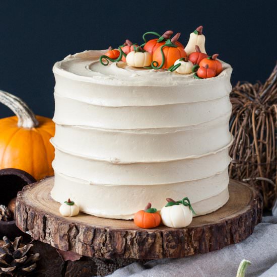 Pumpkin Spice Latte Cake - Recipe photo by Livforcake