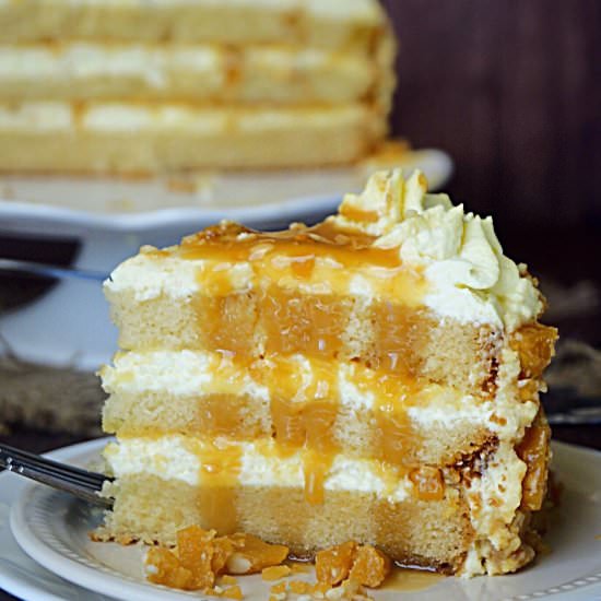 Butterscotch Cake - Recipe photo by Aromatic Essence