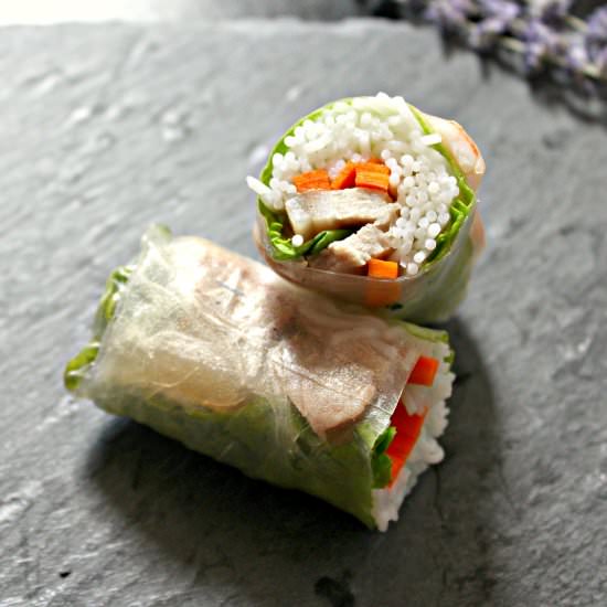 Vietnamese Summer Rolls - Recipe photo by Miamivores