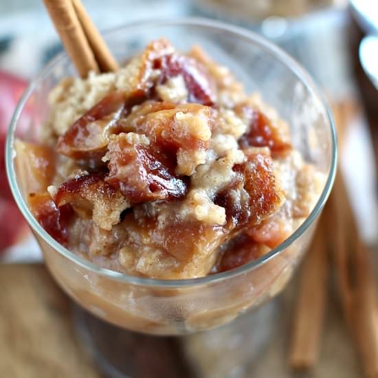 Slow Cooker Apple Pudding Cake - Recipe photo by peasandpeonies