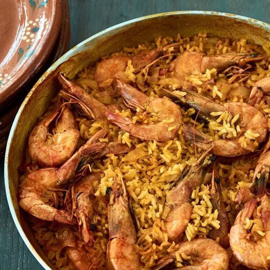 Mexican Curried Rice and Shrimp - Recipe photo by MexicanFoodJournal