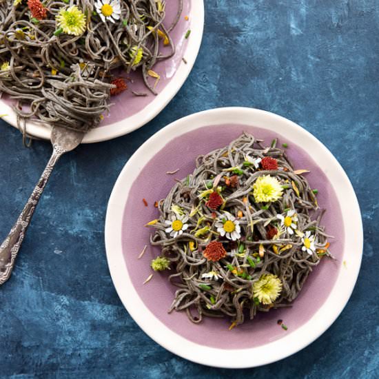Spicy Garlic Black Bean Pasta - Recipe photo by boulderlocavore