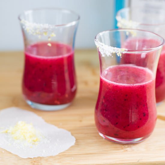 Mixed Berry Gin and Tonic Shots - Recipe photo by Take Two Tapas