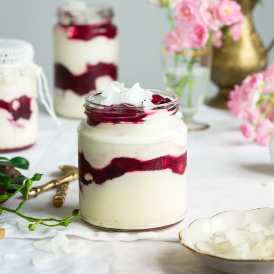 Mascarpone Cherry Trifle - Recipe photo by veselina zheleva