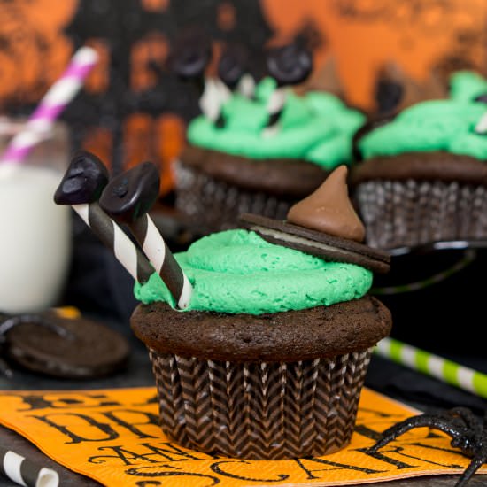 Melted Witch Cupcakes - Recipe photo by fickrj5