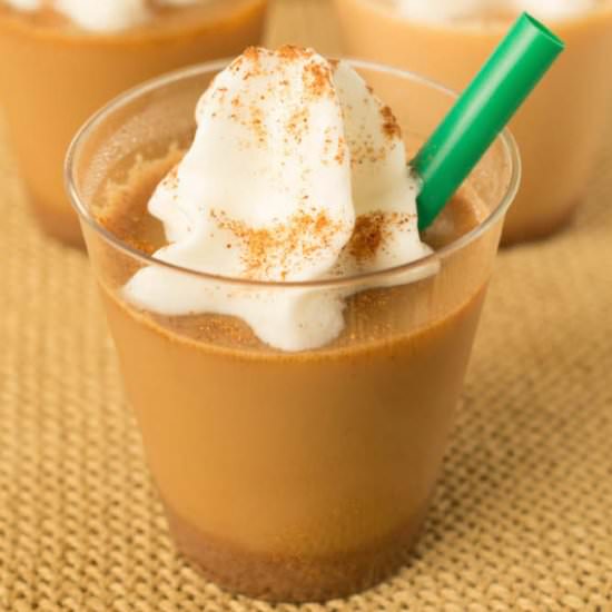 Pumpkin Spice Latte Jello Shots - Recipe photo by cookingwithjanica