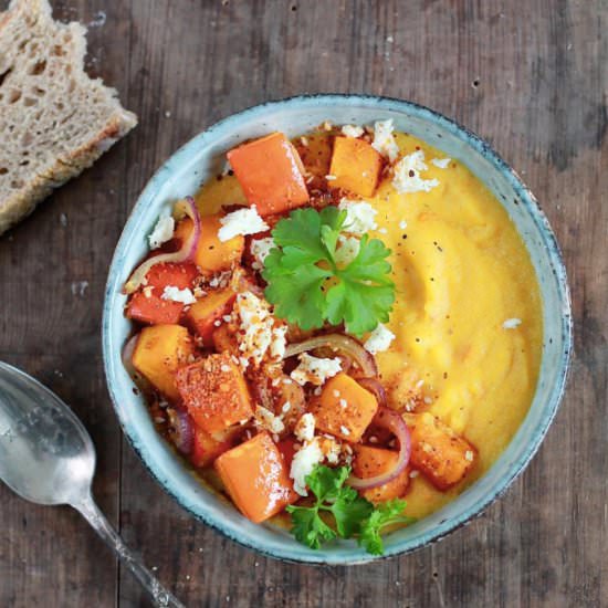 Pumpkin Polenta - Recipe photo by Raspberrysue