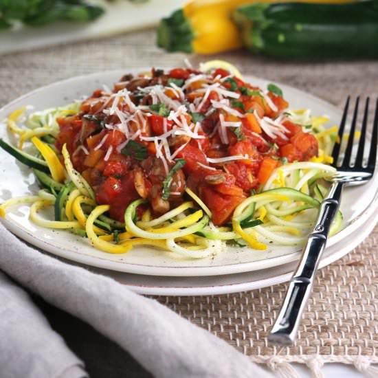 Fall Veggie Ragu - Recipe photo by EatInEatOut Magazine