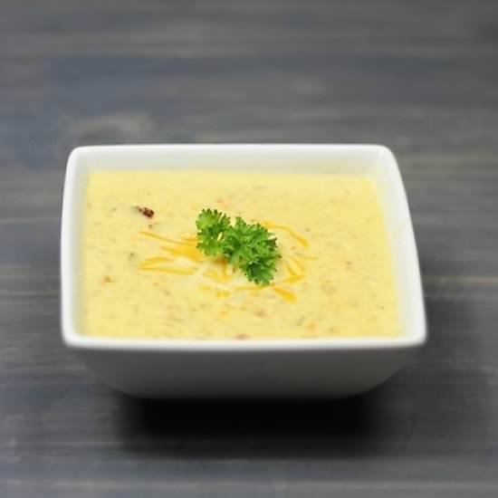 Loaded Cauliflower Soup - Recipe photo by by pink