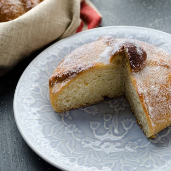 Vegan Day of the Dead Bread - Recipe photo by dorastable