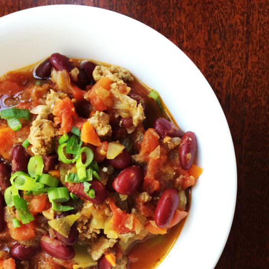Beef and Veggie Chili - Recipe photo by Easyhealth Living
