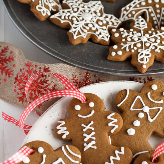Decorated Gingerbread Cookies - Recipe photo by Country Cupboard Cookies