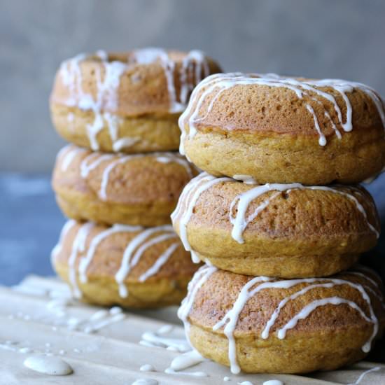 Baked Pumpkin Donuts - Recipe photo by Garden in the kitchen